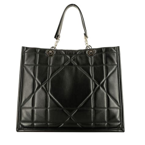 sac cabas dior interieur|Sac cabas Dior Essential Medium Cuir de veau Archicannage noir.